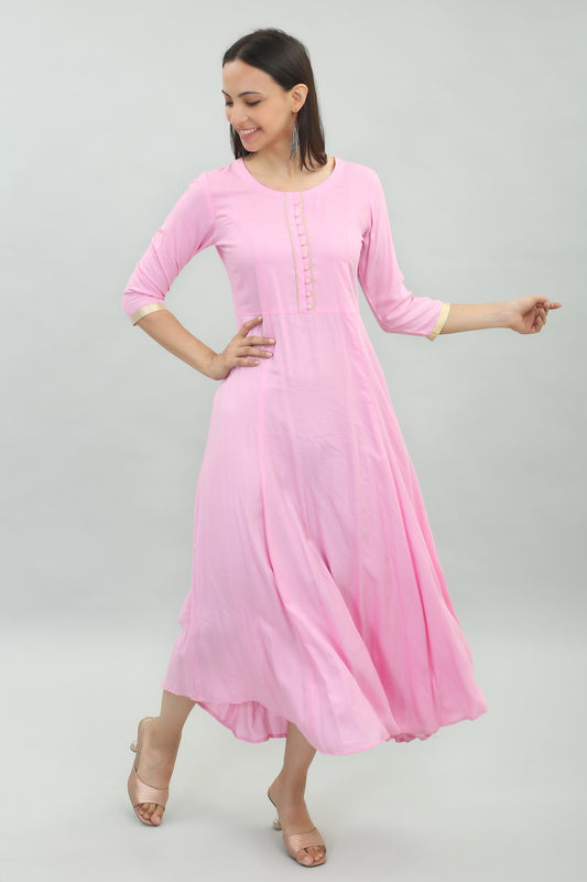 VAPPS Rayon Gown Dress