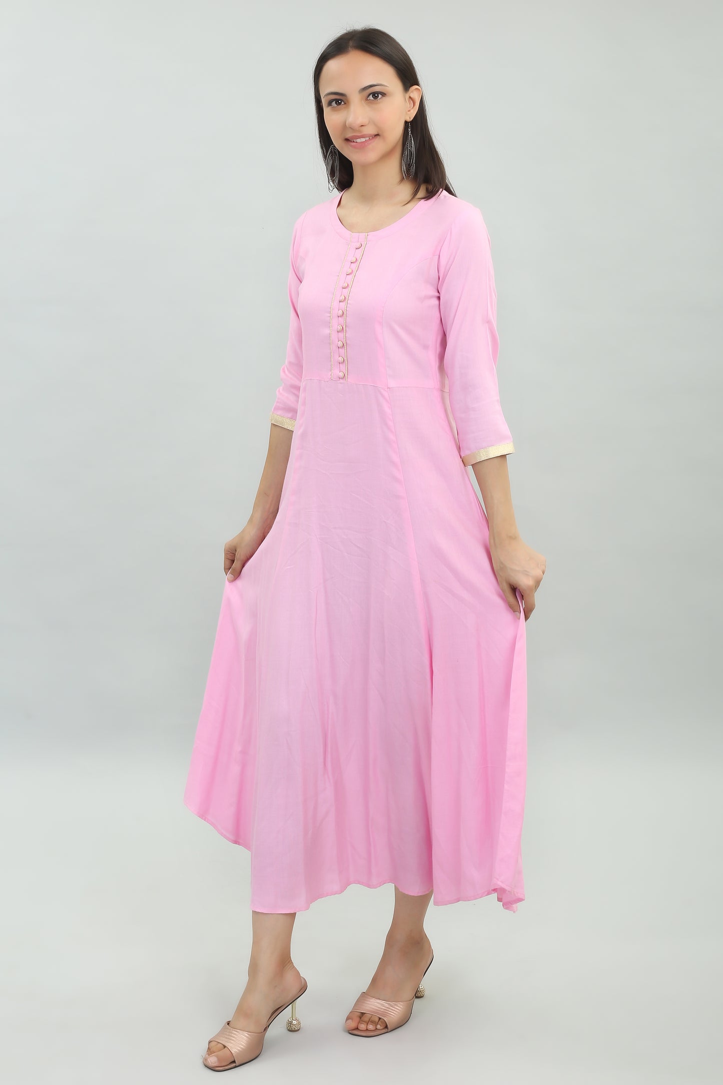 VAPPS Rayon Gown Dress