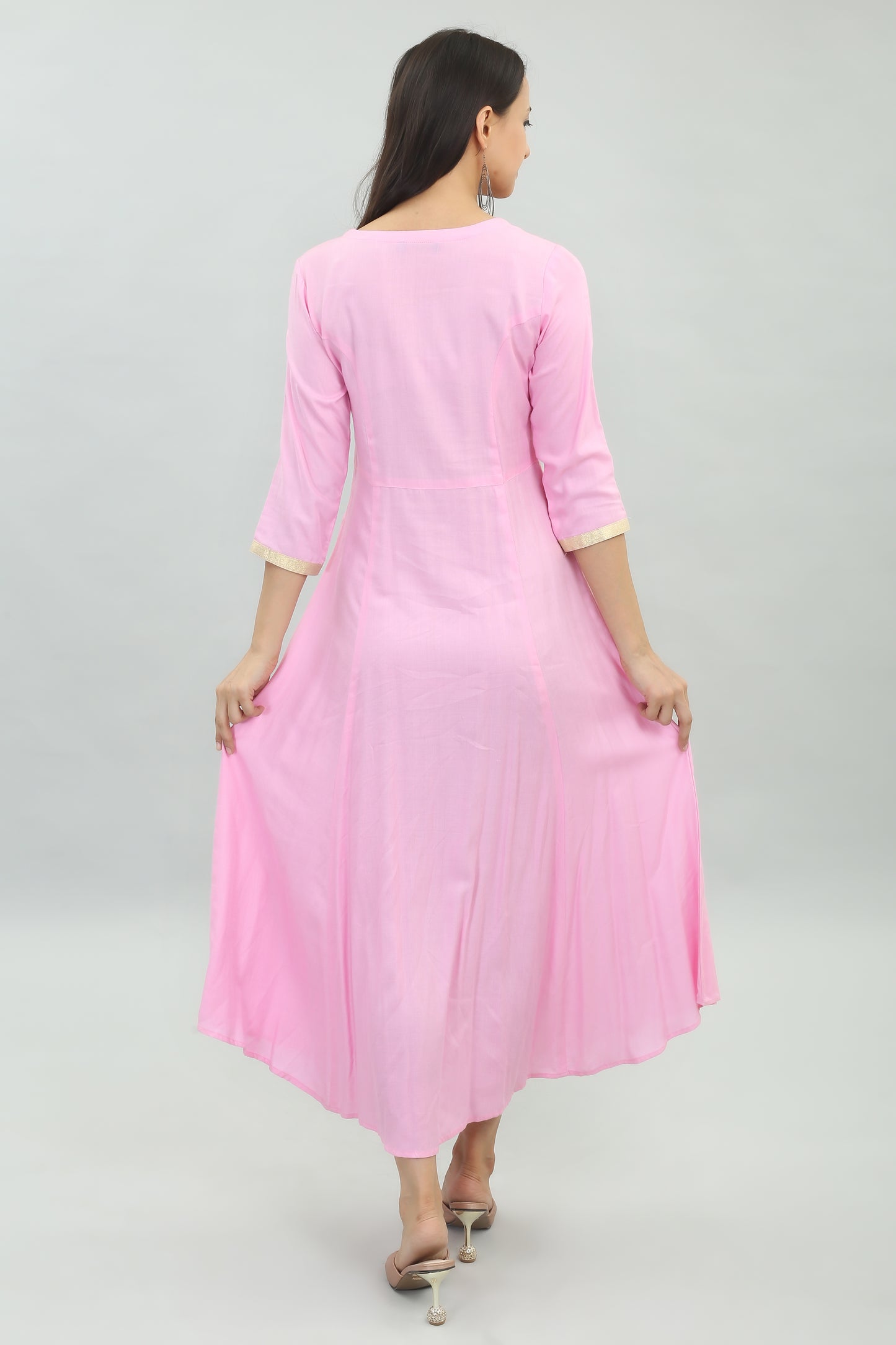 VAPPS Rayon Gown Dress