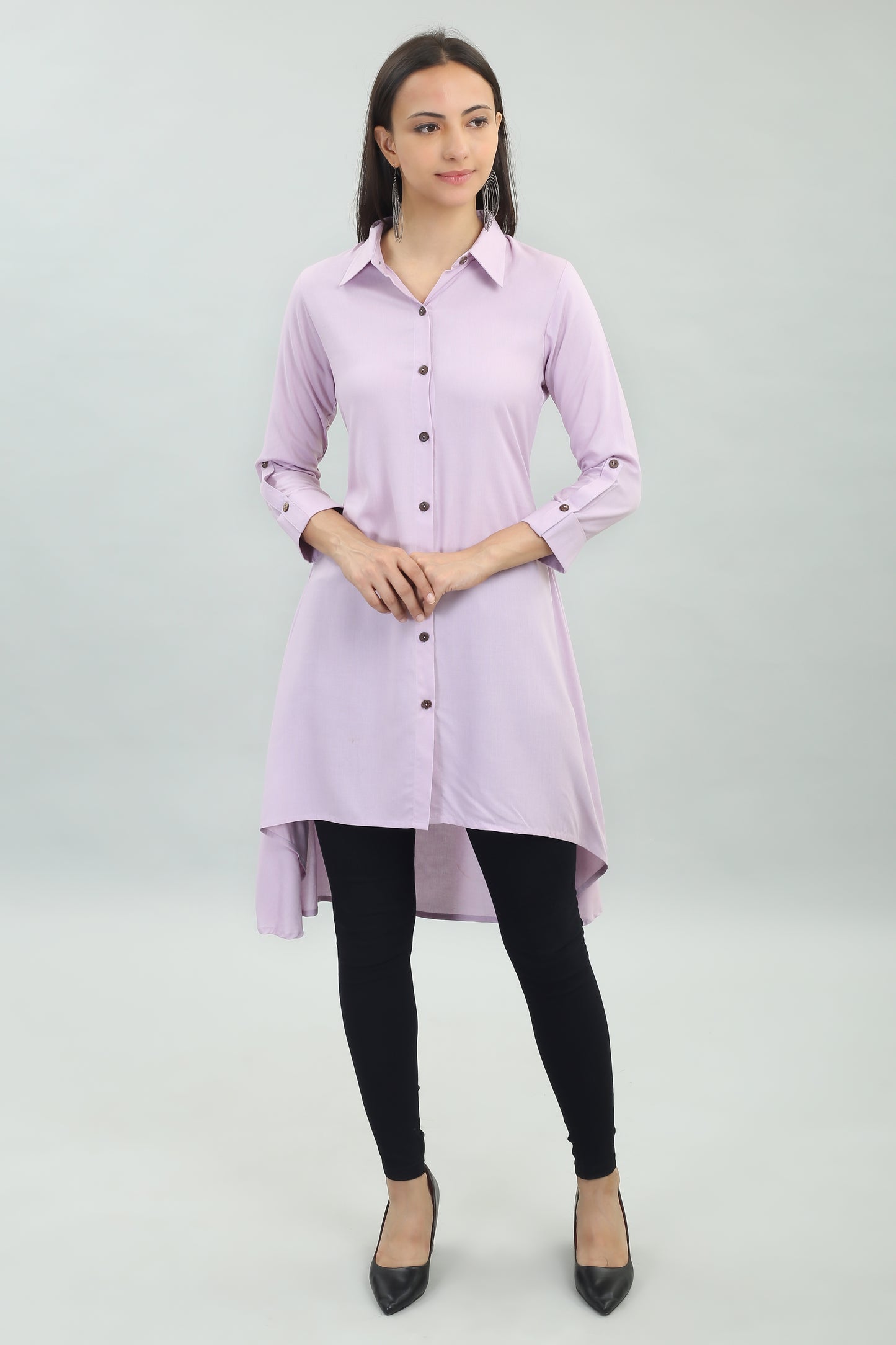 VAPPS Rayon Kurta for Women and Girls -Pastel