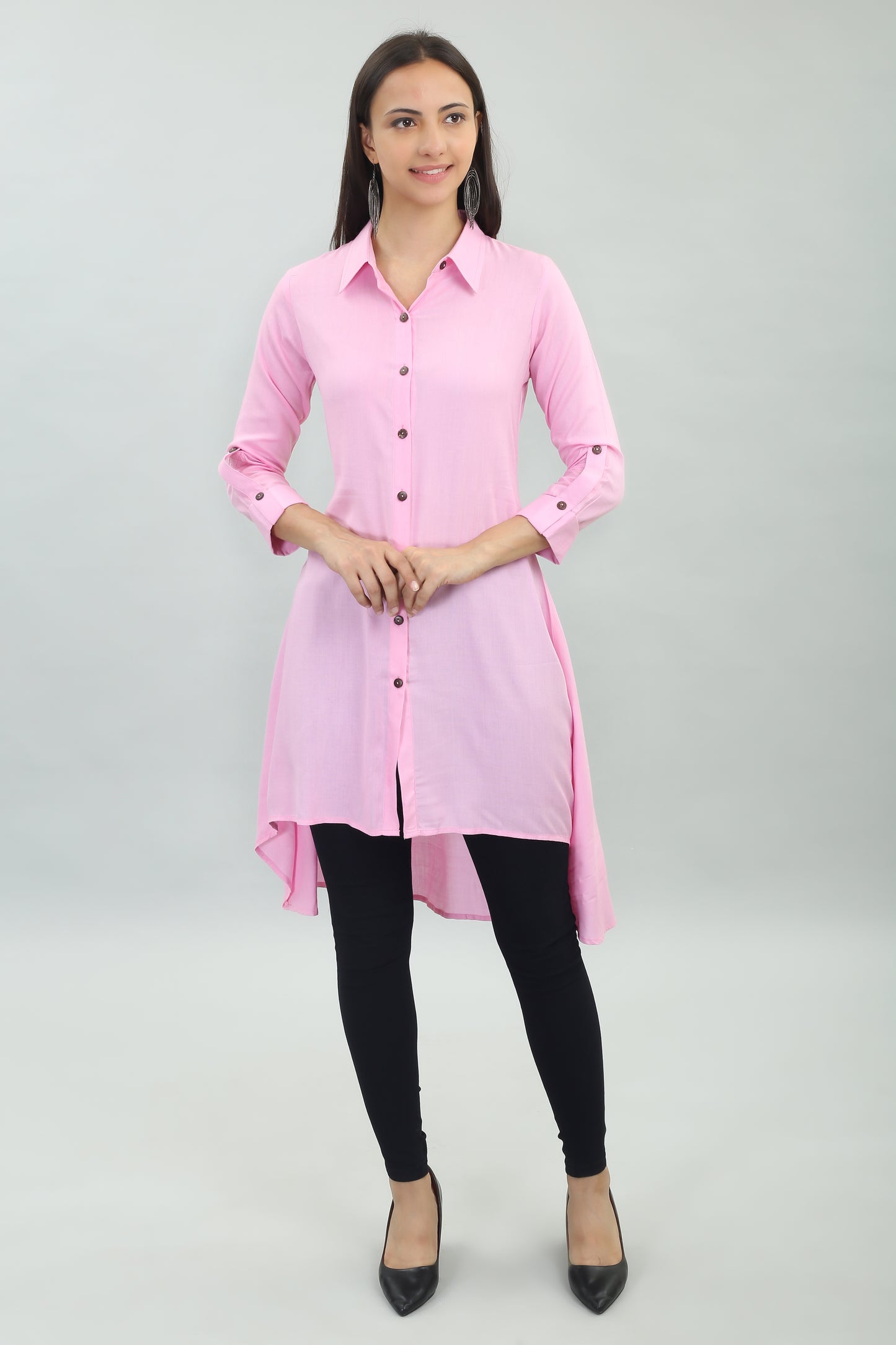 VAPPS Rayon Kurta for Women and Girls -Orchid