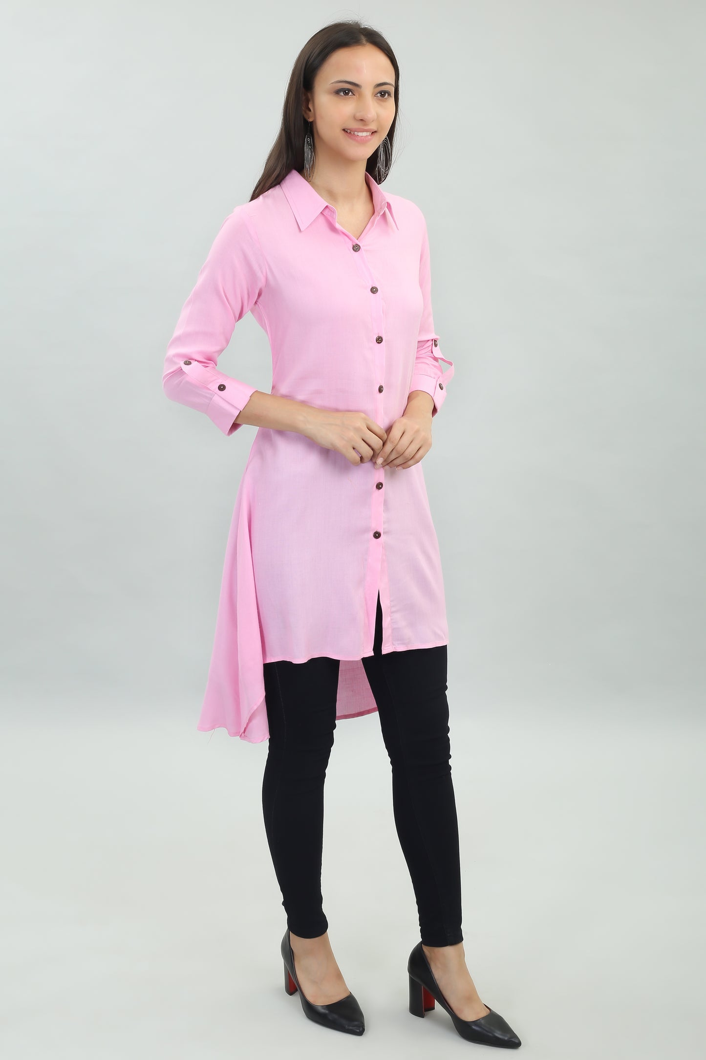 VAPPS Rayon Kurta for Women and Girls -Orchid