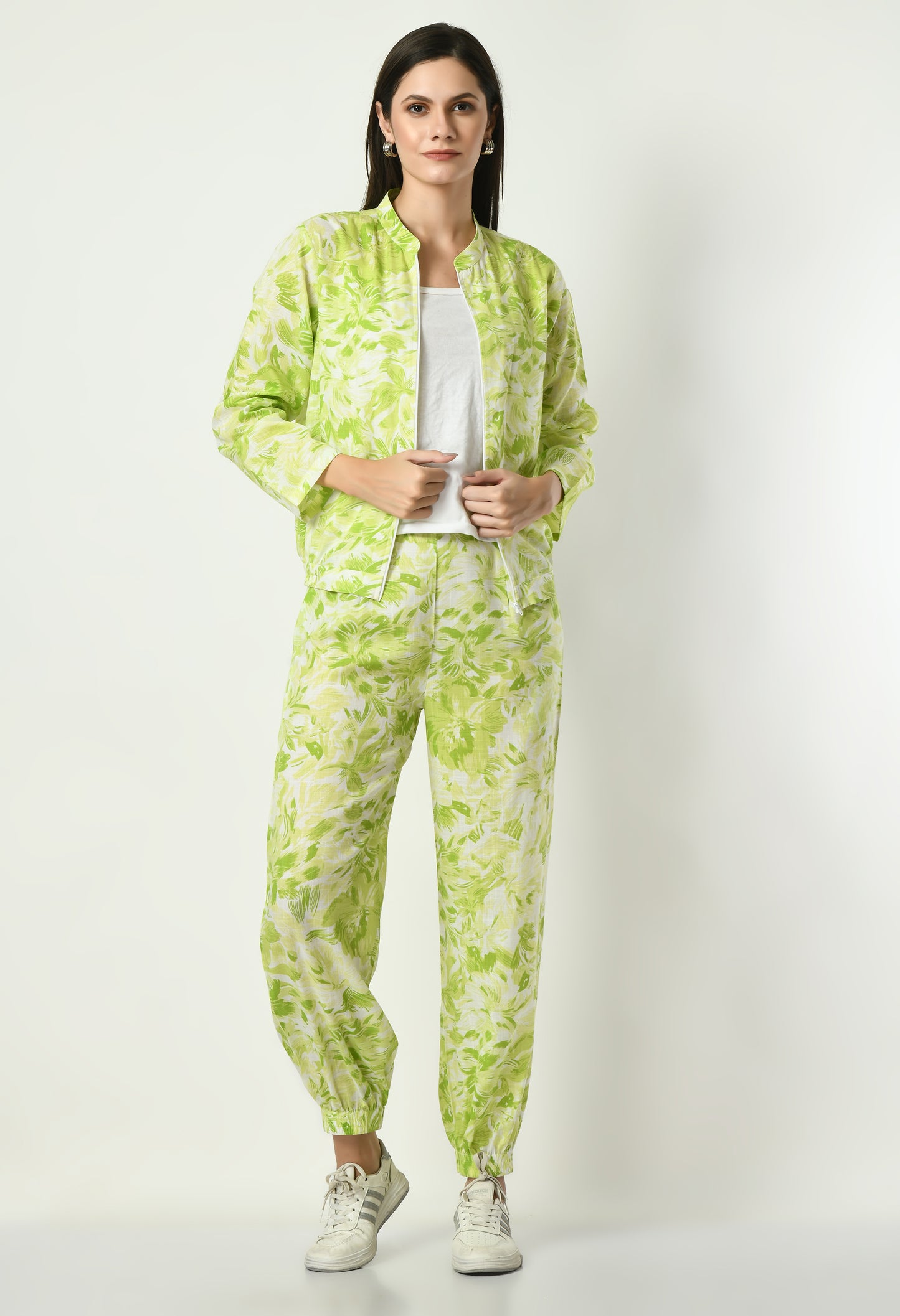 VAPPS Cotton Printed Sport Suit Set