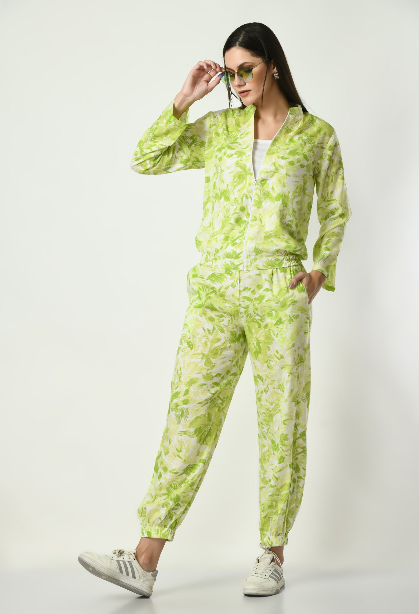 VAPPS Cotton Printed Sport Suit Set