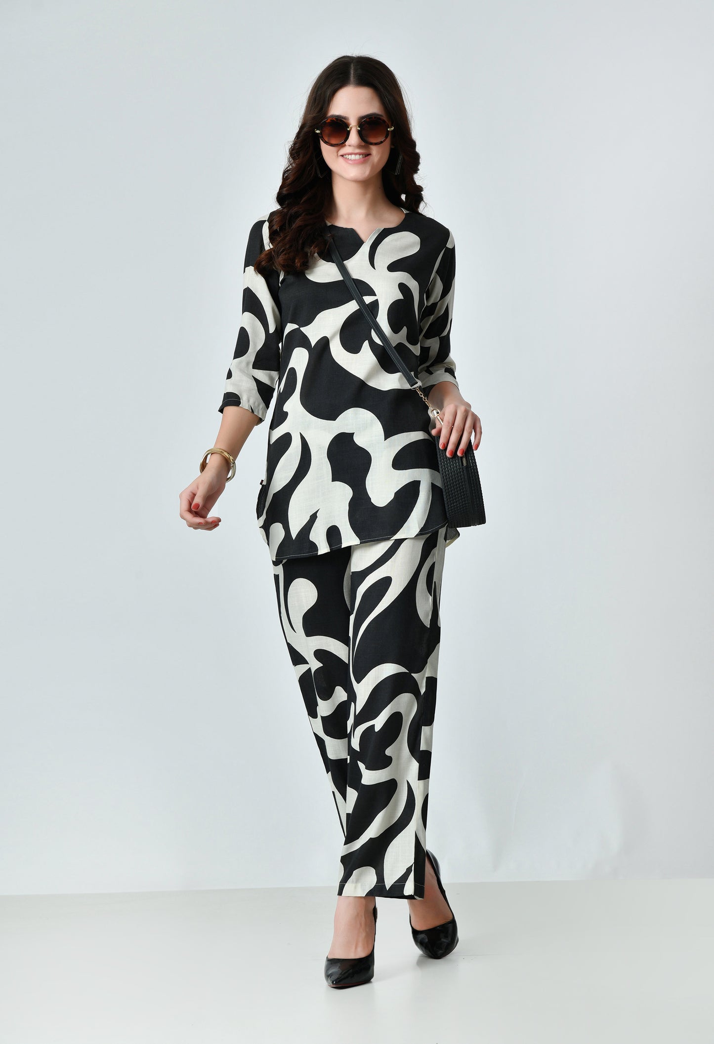 VAPPS Cotton Printed Co-Ord Set