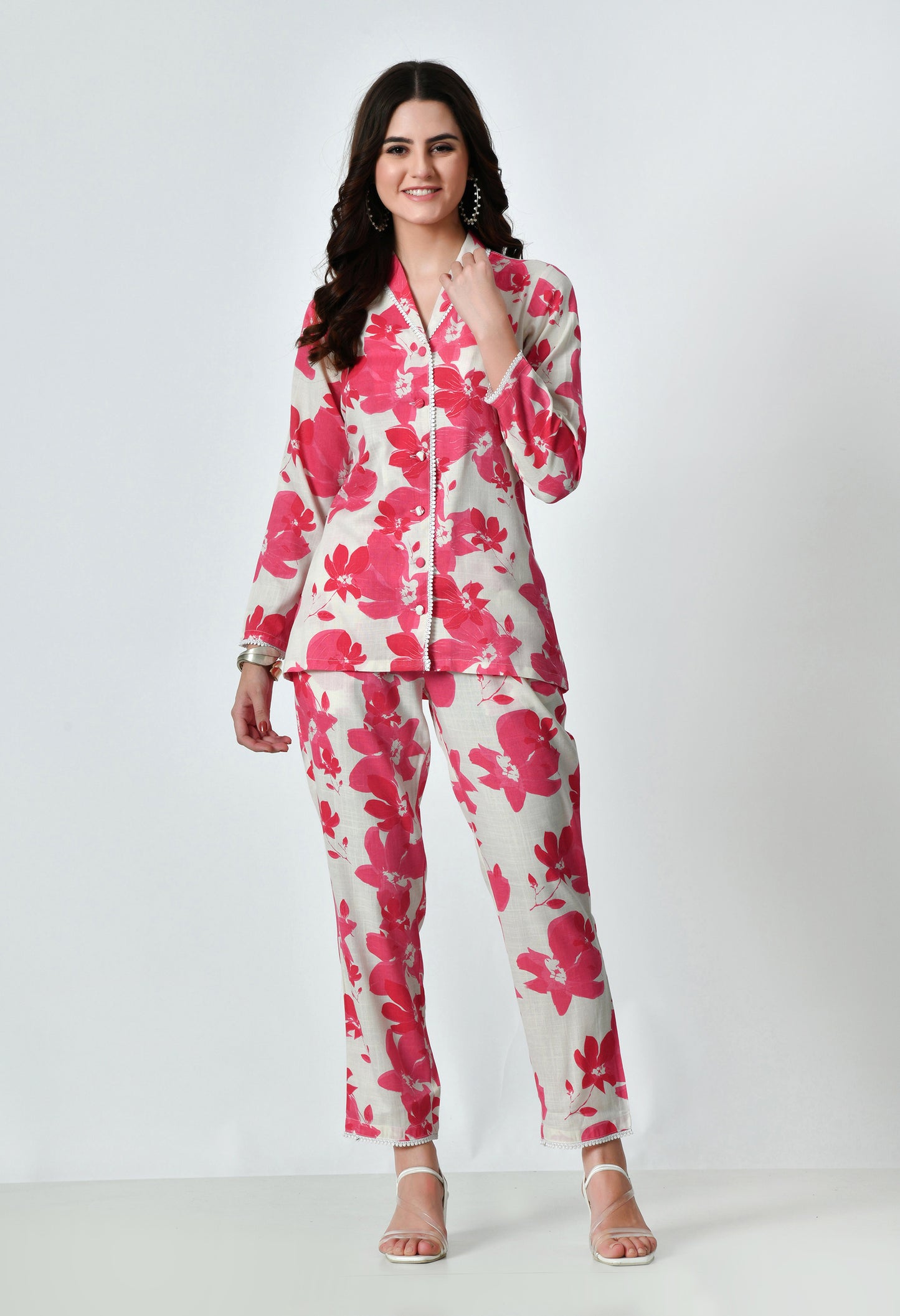 VAPPS Cotton Printed Co-Ord Set