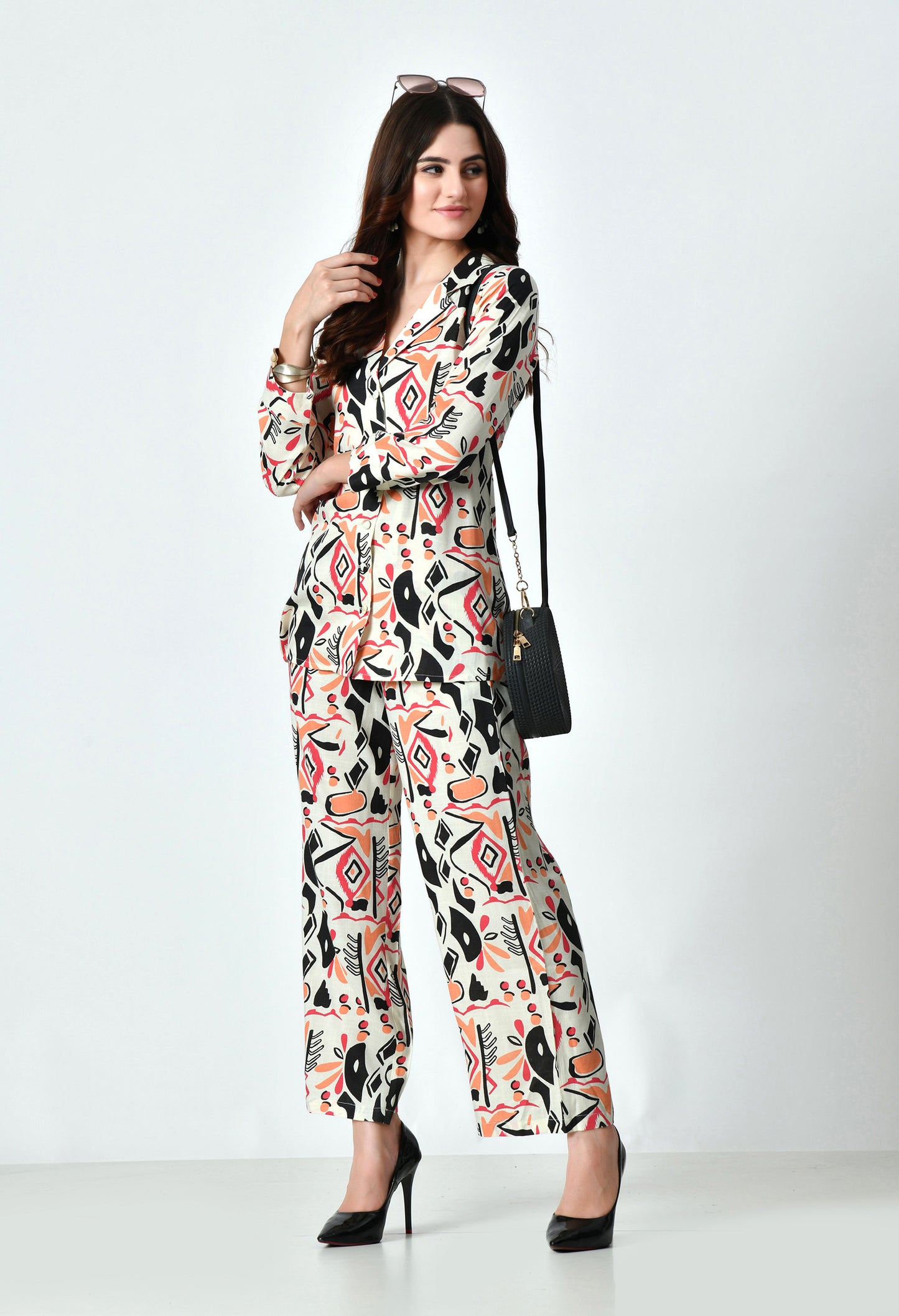 VAPPS Cotton Printed Co-Ord Set