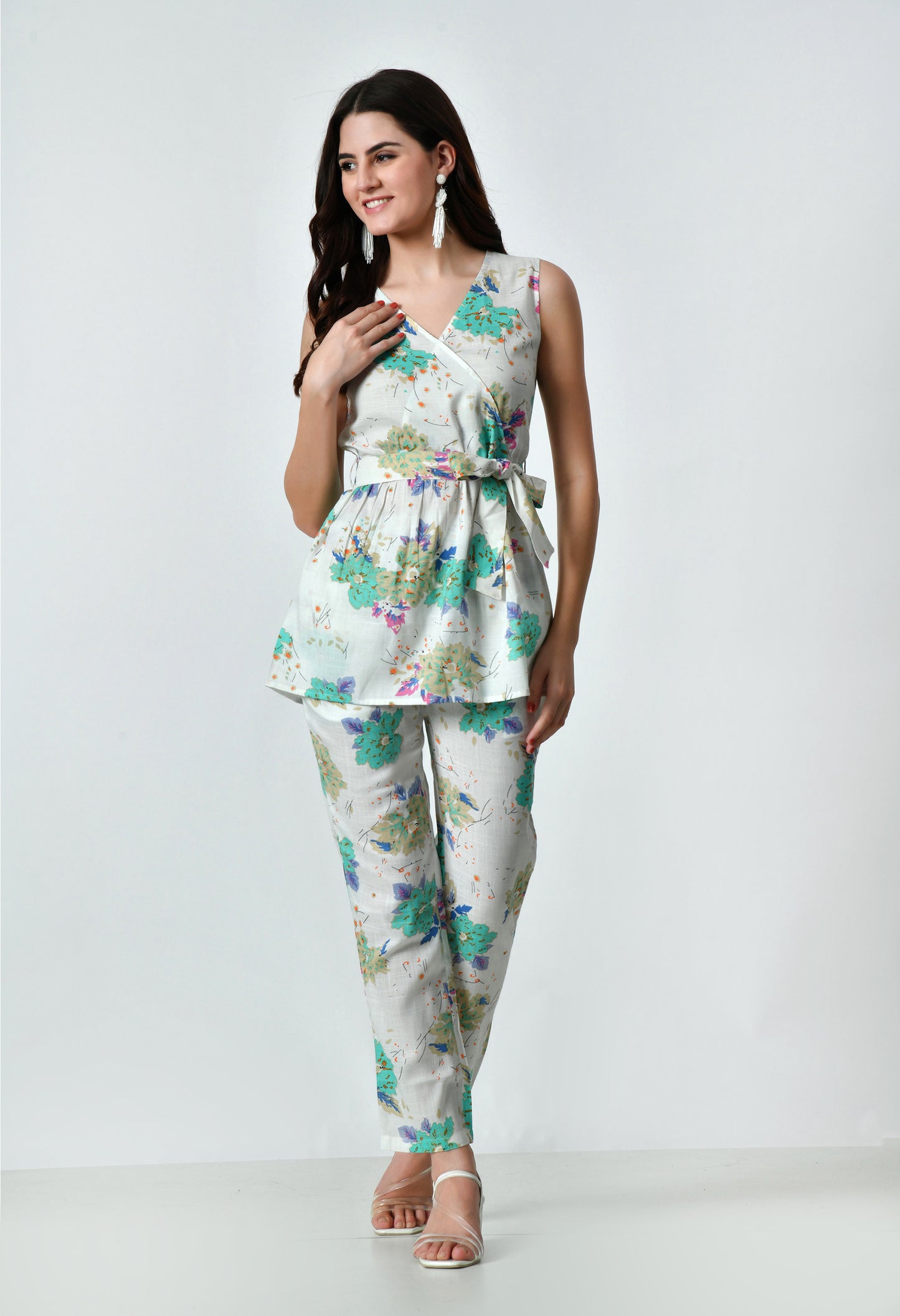 VAPPS Cotton Printed Co-Ord Set