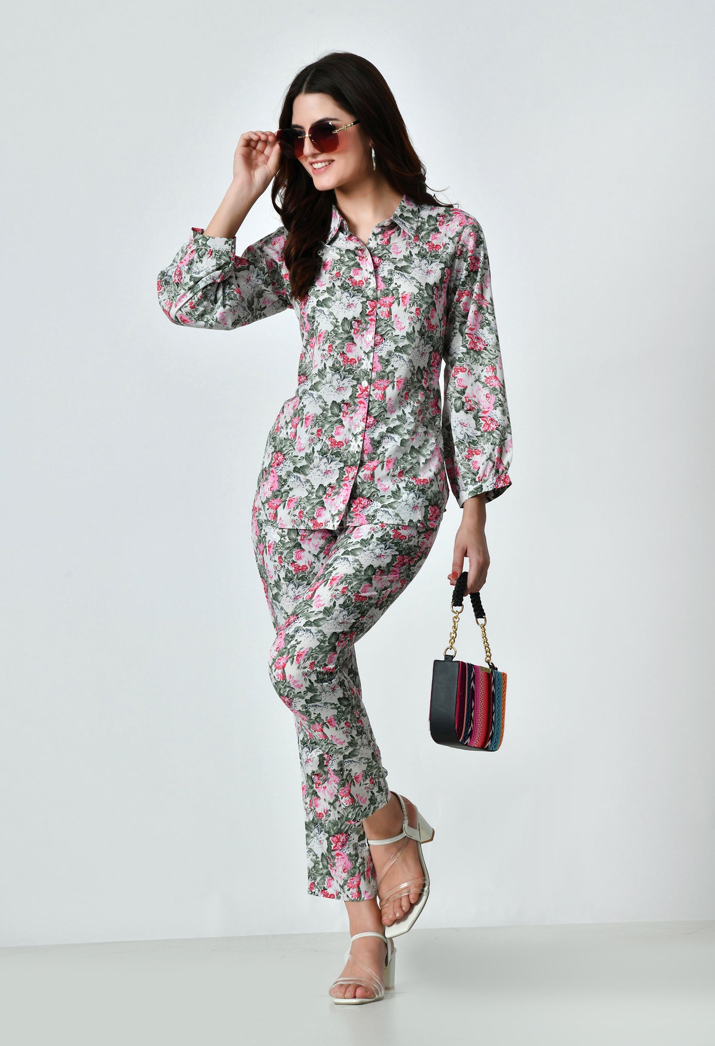 VAPPS Crepe Printed Co-Ord Set