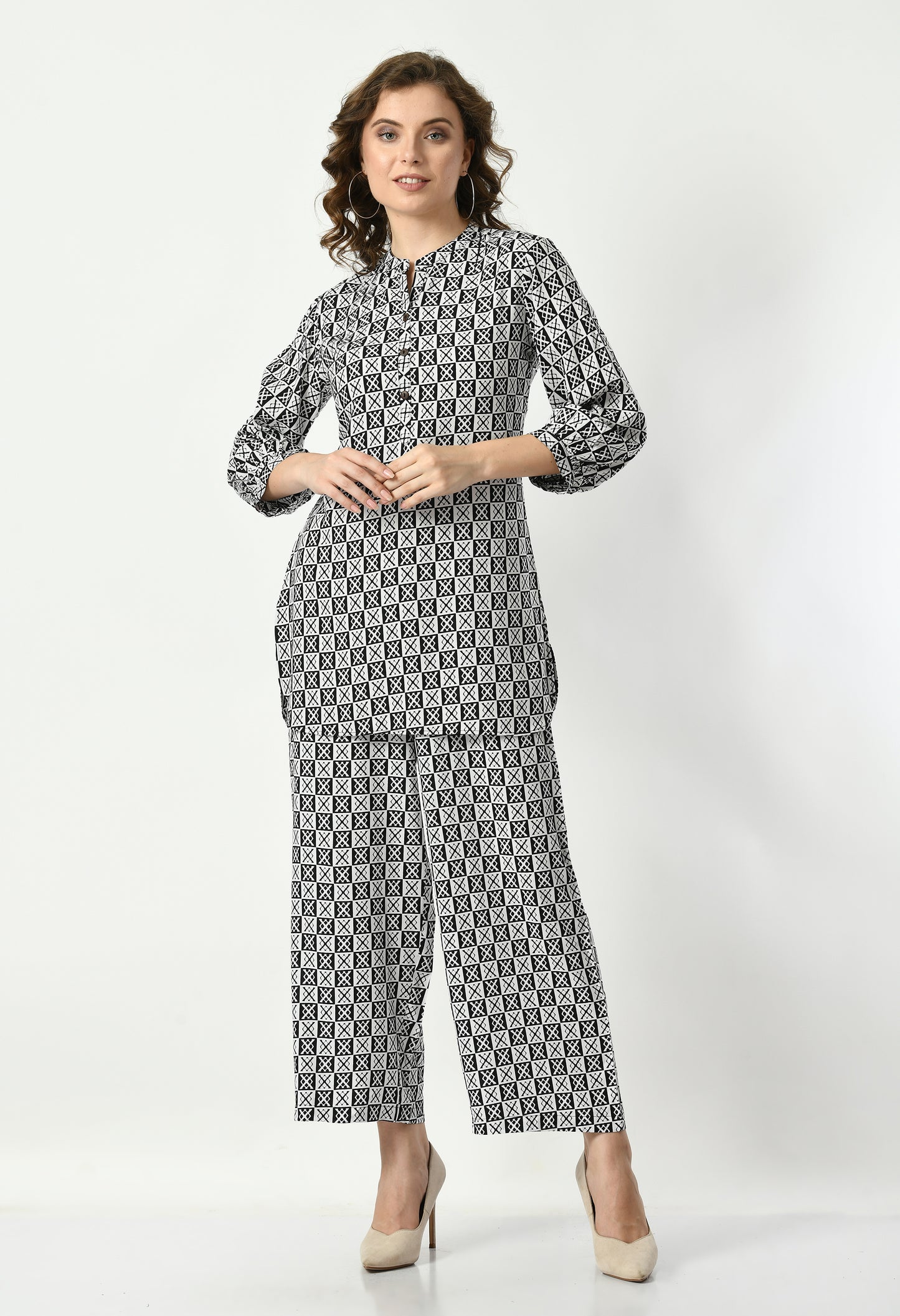 VAPPS Rayon Printed Co-Ord Set