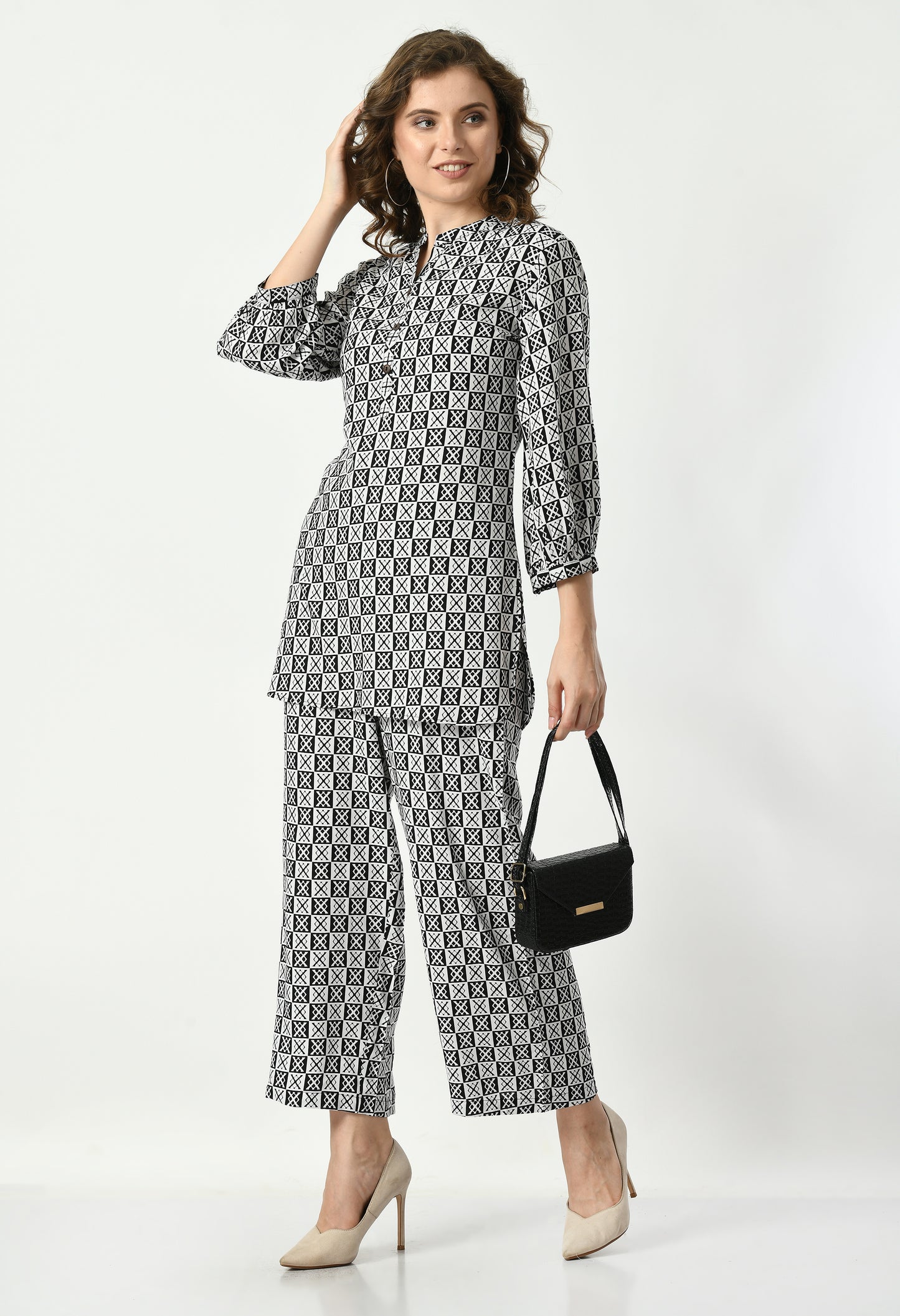 VAPPS Rayon Printed Co-Ord Set