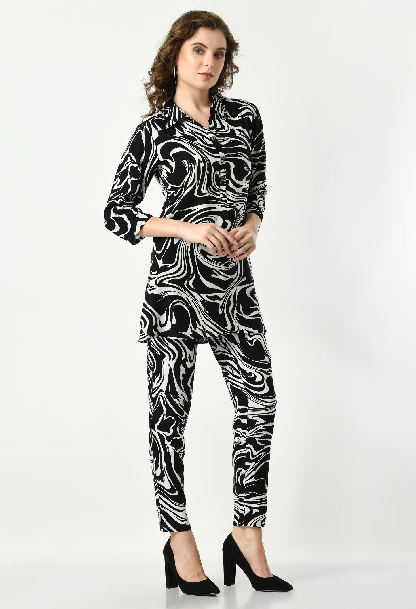 VAPPS Rayon Printed Co-Ord Set