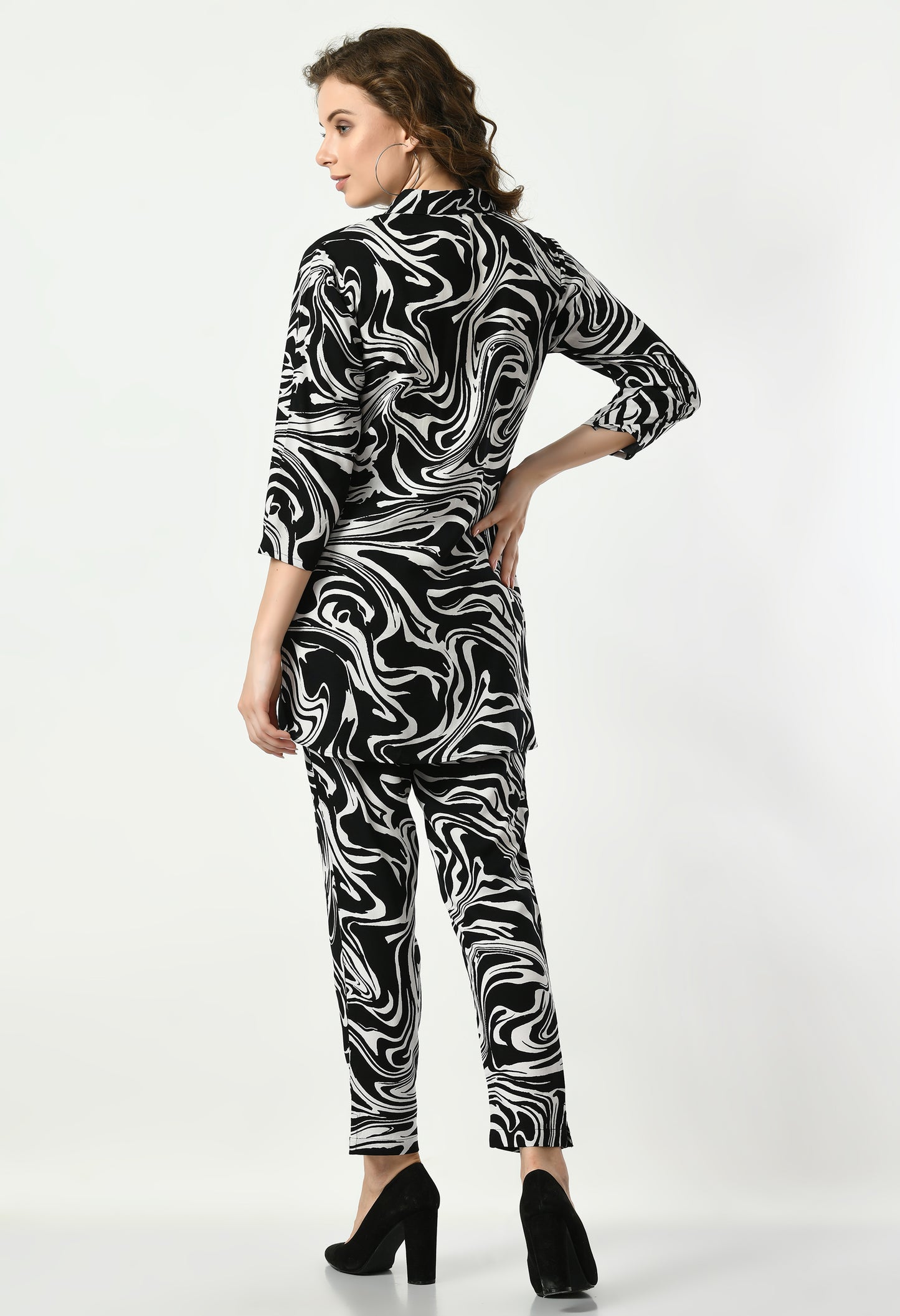 VAPPS Rayon Printed Co-Ord Set