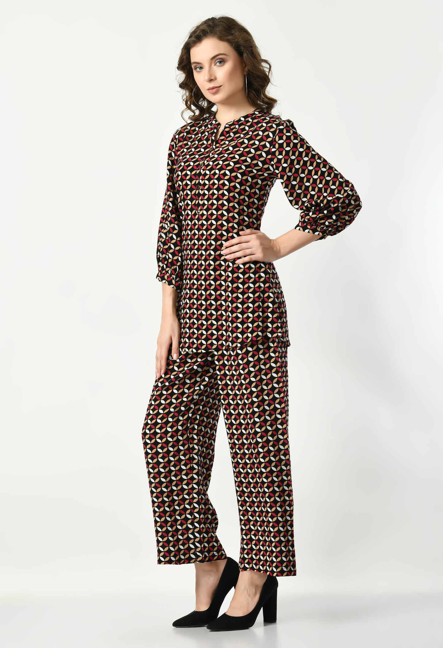 VAPPS Rayon Printed Co-Ord Set