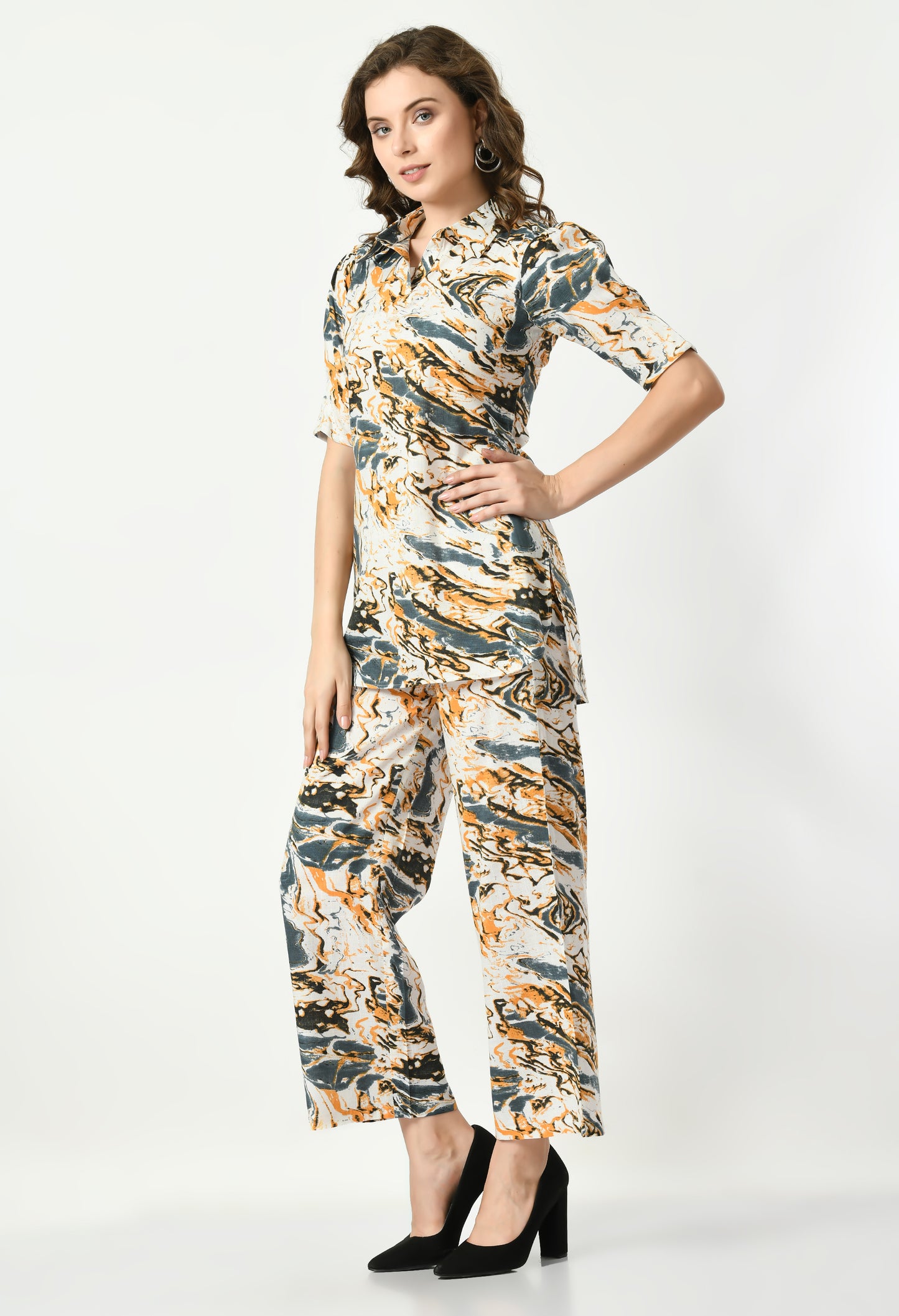 VAPPS Cotton Printed Co-Ord Set