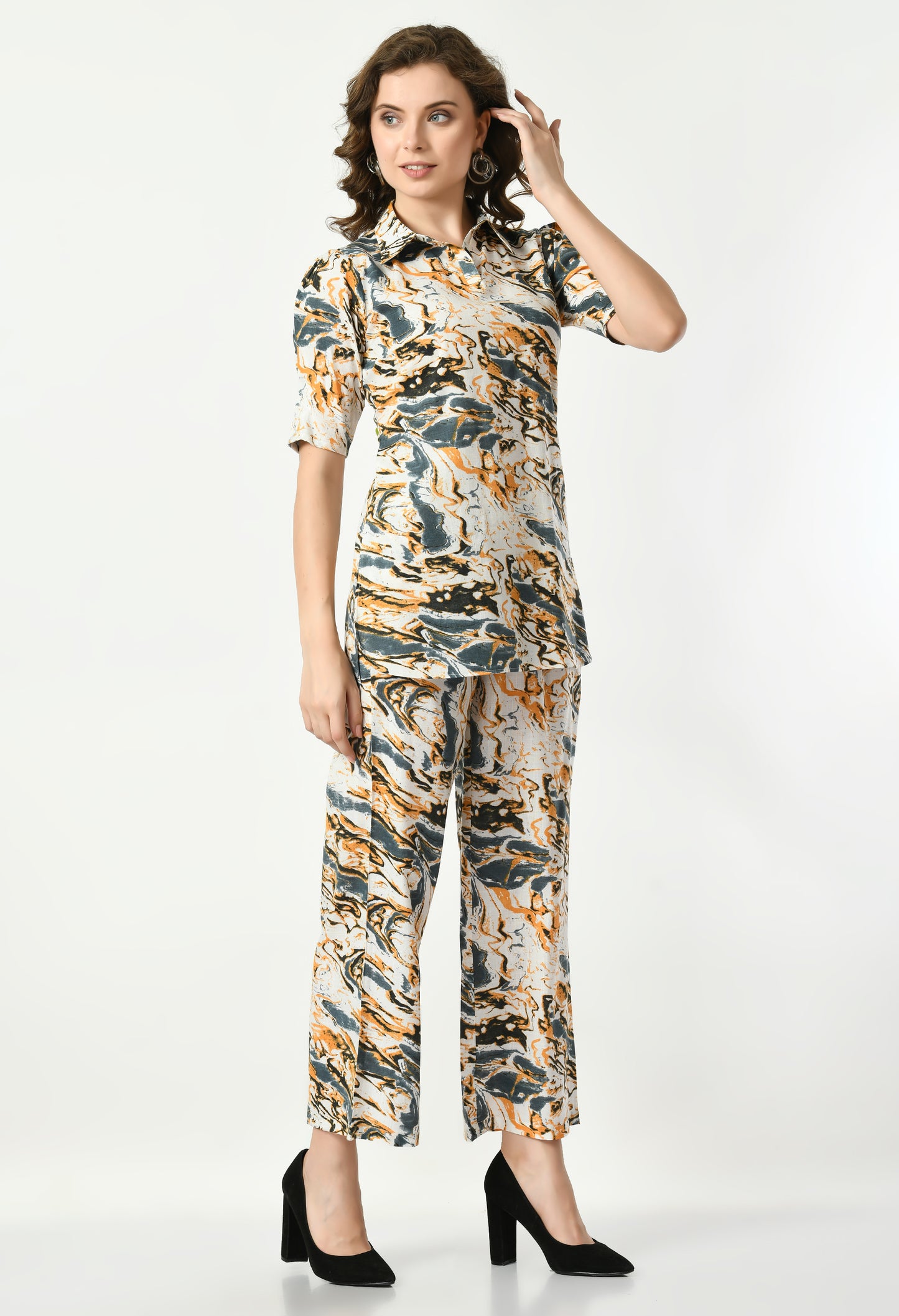 VAPPS Cotton Printed Co-Ord Set